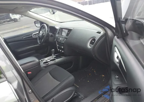 2019 Nissan Pathfinder Sv z USA, uszkodzony, nr VIN 5N1DR2MM7KC631227